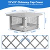Fuairmee Premium 13" x 13" Chimney Cap, Stainless Steel Chimney