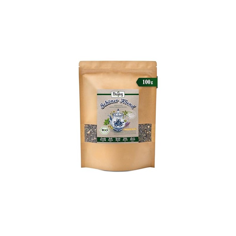 Biojoy Organic Herbal Tea Loose "Schöner Abend" Evening Tea 100