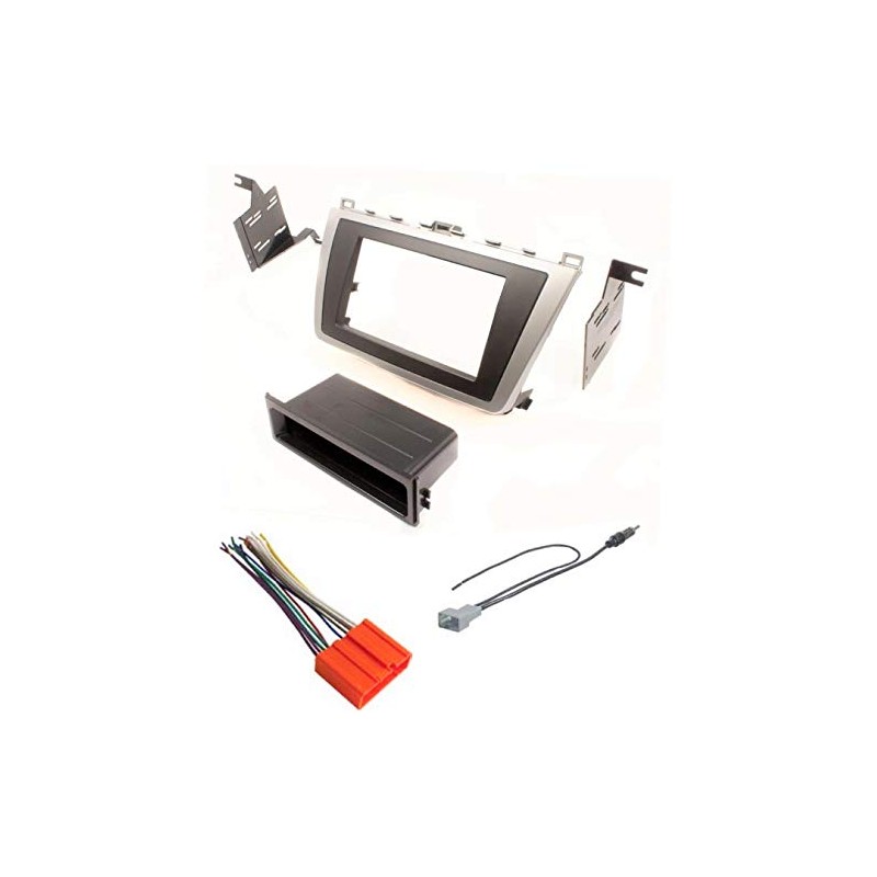 ASC Car Stereo Dash Install Kit, Wire Harness, and Antenna