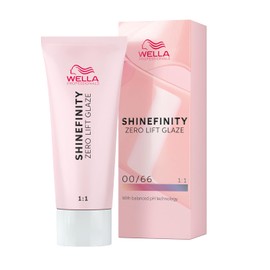 Wella Professionals Shinefinity Glaze - 00/66 Violet Booster - Demi-Permanent, pH Neutral & No Ammonia - for Diluting & Pastelising Other Shades - Vegan - 60 ml