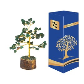 Wonder Care Green Jade Crystal Tree For Home Decorations Crystals And Healing Stones, Room Decor Gifts, Gem Tree, Christmas Stands Real 60 Beads