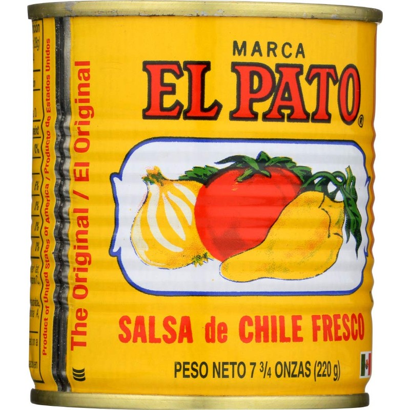 El Pato Sauce Hot Tomato 7.75 Oz