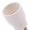 Tiardey 4 pieces lamp socket adapter GU10 to E14 lamp