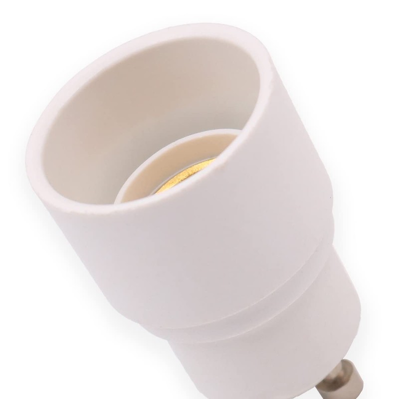 Tiardey 4 pieces lamp socket adapter GU10 to E14 lamp