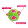 Soft Rubber Indoor Football with Felt Cover Football Gift Size