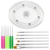 Dxhycc Cookie Decorating Kit Supplies Including 1 Acrylic Cookie Turntable,