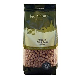 Just Natural Organic Organic Chickpeas 500g