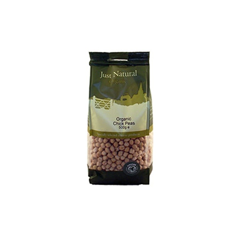 Just Natural Organic Organic Chickpeas 500g