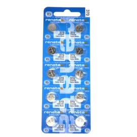 Renata Battery 370 (SR920W) Silver Oxide 1.55V (10 Batteries)