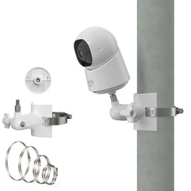 Camera Mount for Eufy Security Indoor Cam C210 & C220, Adjustable Pole Mounting Bracket Wall Mount for Eufy Indoor Cam C220/C210, Holder Stand Accessories for Eufy Indoor Cam C210 & C220