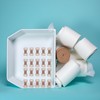 20Pcs Brown Elastic Bandage Clips Adhesive Bandages Bandage Wrap Clips