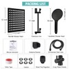 Shower Head, 12‘’ High Pressure Rainfall/Handheld Shower Combo with 11''
