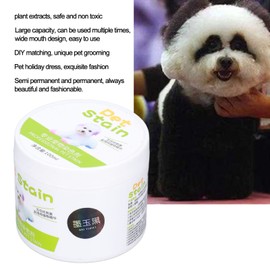 Dog Hair Coloring Agent, Plant Extracts, Easy to Use, DIY Pet Grooming, Perfect Holiday Dress Up, 100ml, Semi Permanent and Permanent Pet Hair Dye Semi Permanent and Permanent