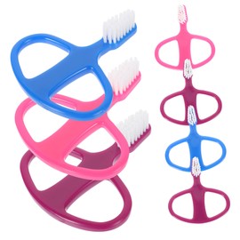 Baluue 9Pcs Toothbrushes Soft Bristles for Fun Design Gentle Gums for Early Oral Care for Home Travel