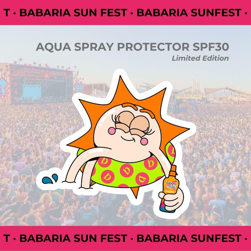 BABARIA Sun Fest, aqua photo protector, Bifasico, solar SPF30, 100