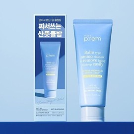 MakePrem [Make Prem] Make Prem Safe Me Amino Refresh Cleansing Balm 100ml 1+1+(Random) Sun Cream 20ml / [메이크프렘]메이크프렘 세이프 미 아미노 리프레시 클렌징 밤 100ml 1+1+(랜덤)선크림20ml
