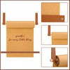 Lincia Wall-Mounted 17 Kraft Paper Roll Dispenser-Roller Kraft Paper Roll