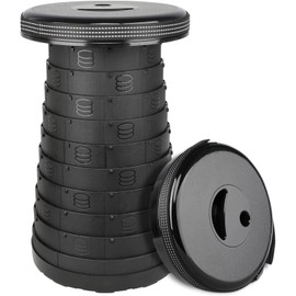 Imikoko Collapsible Stool, Max Load Capacity 440.7 lbs (200 kg), Anti-Slip Design, Suitable for Outdoor Picnic, Camping, Fishing, Travel