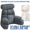 FXXUDVNIIN Back Pillow for Bed Sitting Up: Reading Pillow with