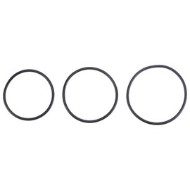 MECCANIXITY Nitrile Rubber O-Rings 38mm 41mm 44mm OD 34mm 37mm 40mm ID 2mm Thick Seal Gasket, Black 30in1 Set