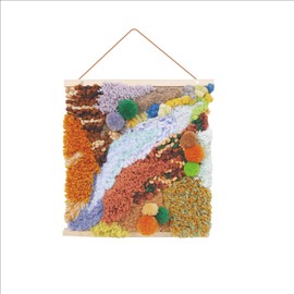 ChillFuzz DIY Moss Wall Art Kit Natural Preserved Moss Frame Handmade Greenery Decor for Home & Office Craft Set Yellow Oasis