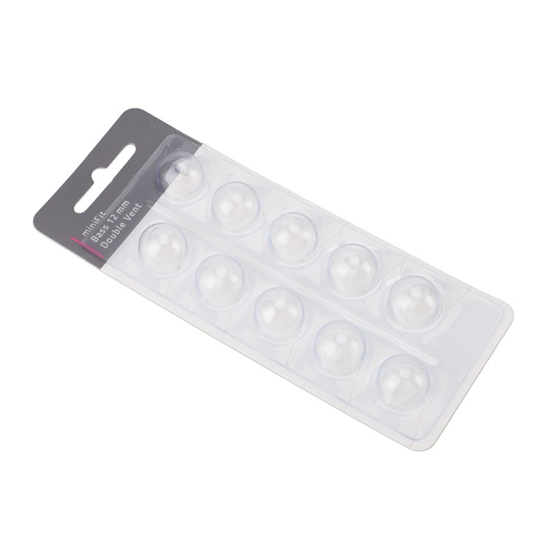 10pcs Double Vent Bass Dome Accessory Single Layer Double Vent