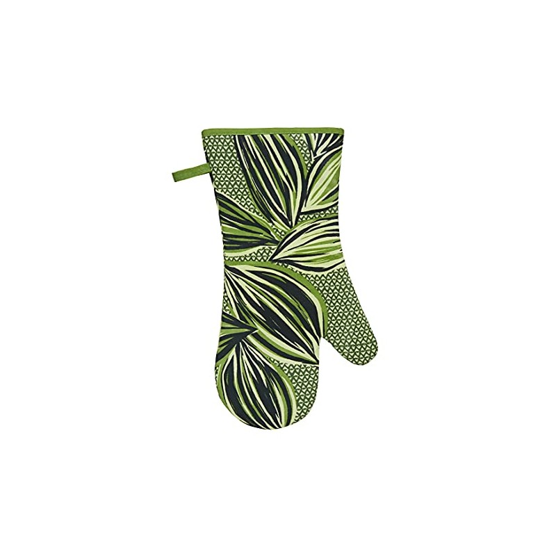 Ulster Weavers Geo Leaves Oven Glove/Gauntlet, Multicolor, 37 x 20