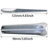 Heyous 2PCS Silver Stainless Steel Double Ended Caulking Tools Cement