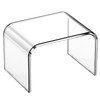 ZVOBUEI Acrylic Step Stool 9in Step Stools for Kids 250-LBS