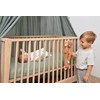 Meyco Baby Plain Fitted Sheet for Cot Bed (Flat Sheet
