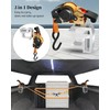 Truck Camper Shell Clamps Retractable Ratchet Straps, Compatible with Ford