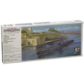 USN Guppy IB Class Submarine Italian Navy SS Leonardo Da Vinci 1-350 AFV Club