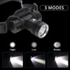 Diving Headlamp Super Bright Rechargeable Swimming Headlight Waterproof High Power