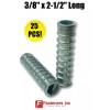 Redding Fasteners (Qty 25) 3/8" x 2-1/2" Lag Shield Anchor