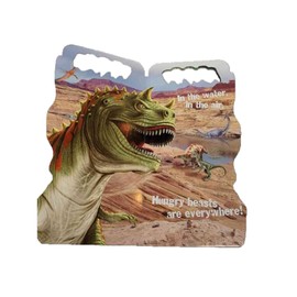Dinosaur Dino Rush Oversized Shaped Board Book with Carrying Handle
