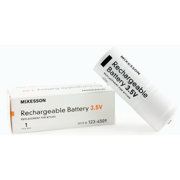 McKesson 123-4509 NICAD Rechargeable Battery for 72300 Rechargeable Convertible Handle, 3.5V