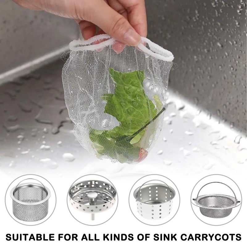 2 Pcs Sink Strainer, Kitchen Sink Strainer, Stainless Steel Sink
