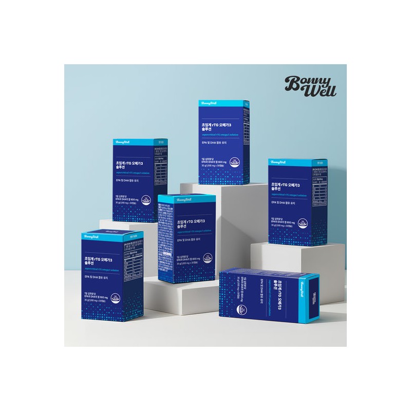 Boniwell [Boniwell] Supercritical RTG Omega-3 Solution 30 Capsules x 6