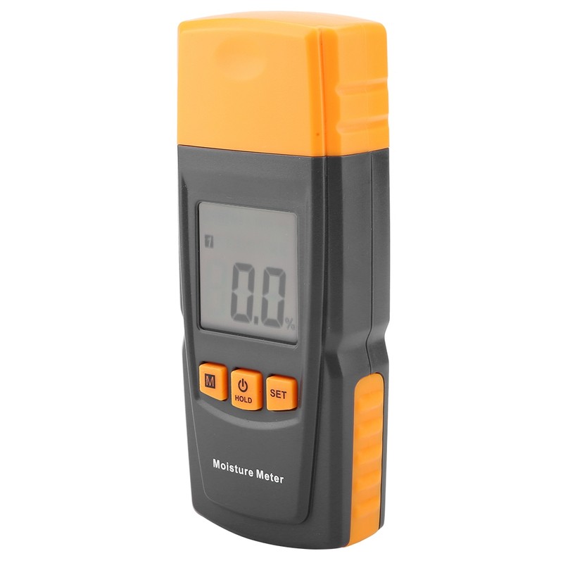 GM605 LCD Display Portable Digital Wood Moisture Meter Humidity Tester