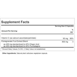 ANDREW LESSMAN Pomegranate 40-40 Complex 180 Capsules - All-Natural, High-Potency Extract to Protect Your Body from Free Radical Damage. No Sugar, Calories, Sweetener, Preservatives. No Additives