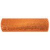 MEEDEE Orange Deco Mesh 10 Inch Deluxe Wide Foil Fall