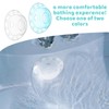 2 Pcs Bathtub Overflow Drain Cover Bathtub Stoppers 6.1 Inch