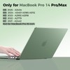 BlueSwan Matte Case for MacBook Pro 14 M5 M4 M3