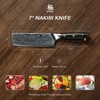 KYOKU Nakiri Knife - 7" - Shogun Series - Japanese