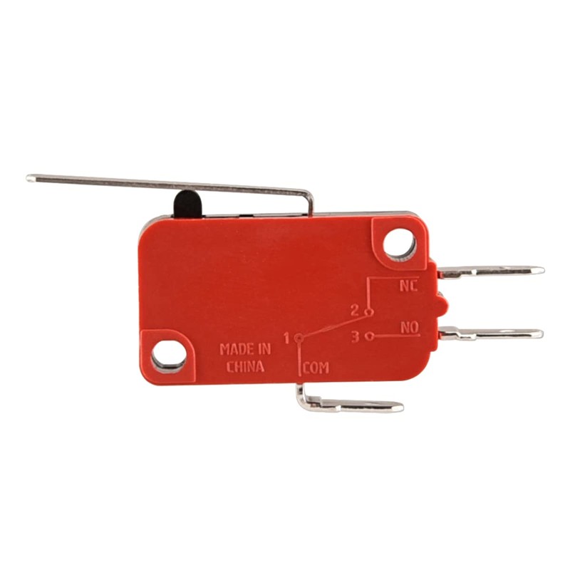 Heschen Micro Switch, V-162-1C25, SPDT, Short Hinge Lever, 16A 250VAC,