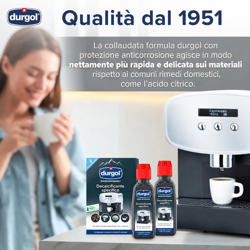 durgol swiss espresso - Decalcificante Professionale - Per tutte le