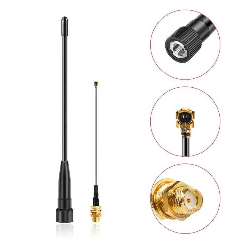Meshtastic High Gain 915MHz LoRa Whip Antenna, 17cm 10dBi Long