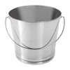 choayun 21.3 QT Metal Compost Bucket, Stainless Steel Milk Pail