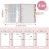 Reusable Sticker Book Collecting,A5 Binder Album Sticker Storage Organizer with