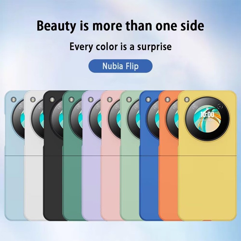 Topme Hard Shell Case for Nubia Flip 5G 6.9 Polycarbonate